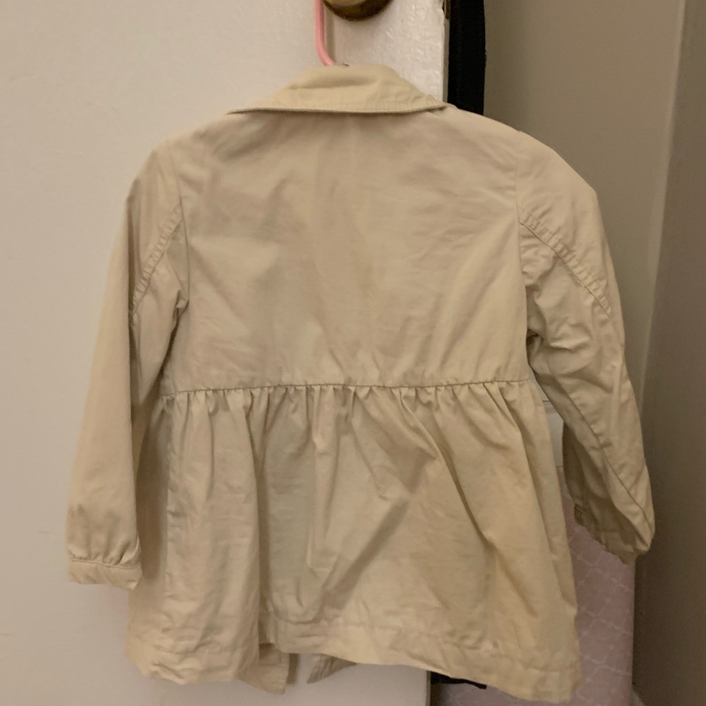 Toddler girl trench coat